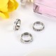 6Pcs Stainless Spinner Rings Set For Women Mens CZ Matte Flower Triple Interlocked Rolling Stress Relieving Ring Anxiety Relief Fidget Band Rings 6Pcs Stainless Spinner Rings Set For Women Mens CZ Matte Flower Triple Interlocked Rolling Stress Relieving Ring Anxiety Relief Fidget Band Rings